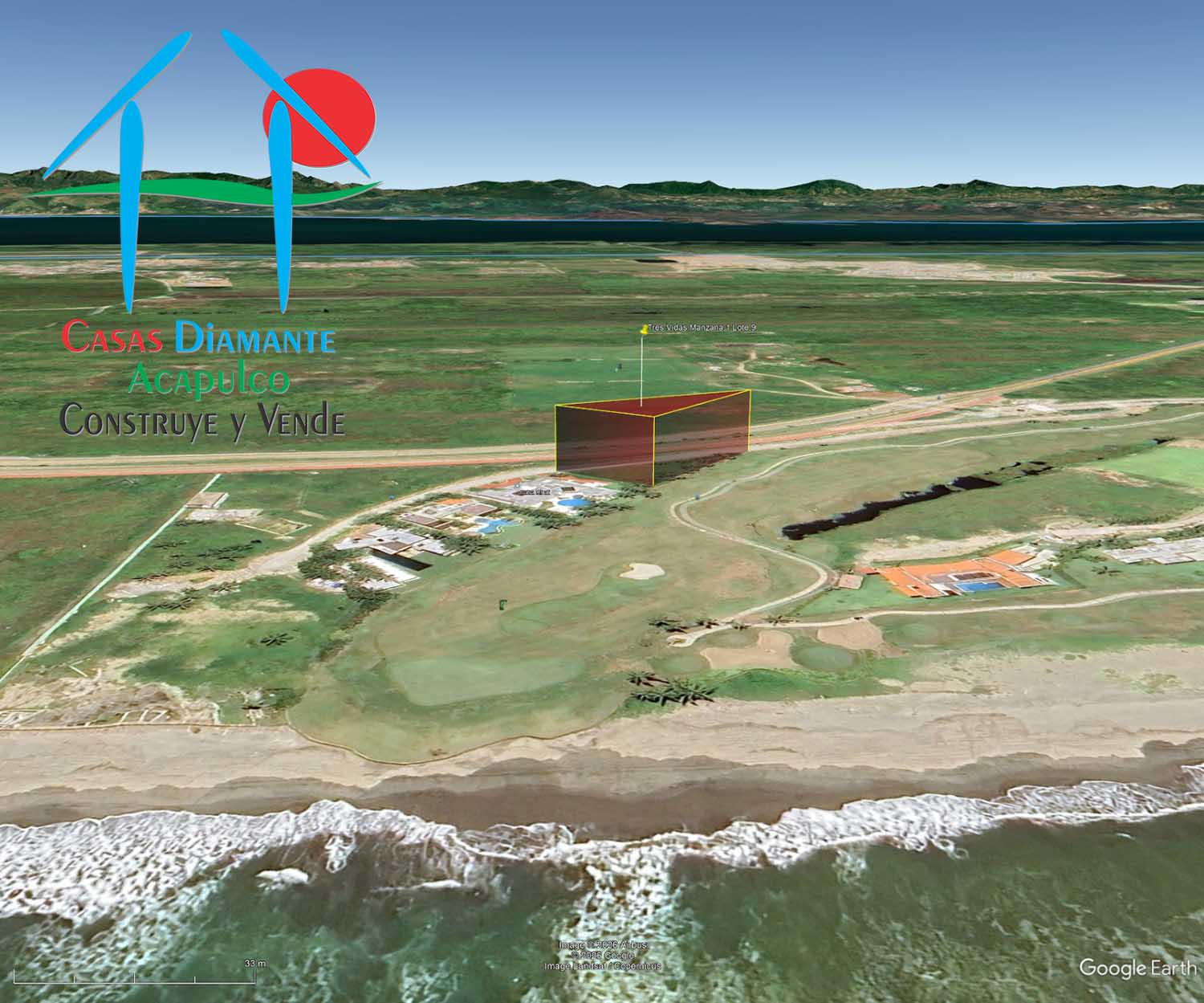 Terreno Tres Vidas Lote 9 Manzana 1 - Ubicación satelital y entorno 5
